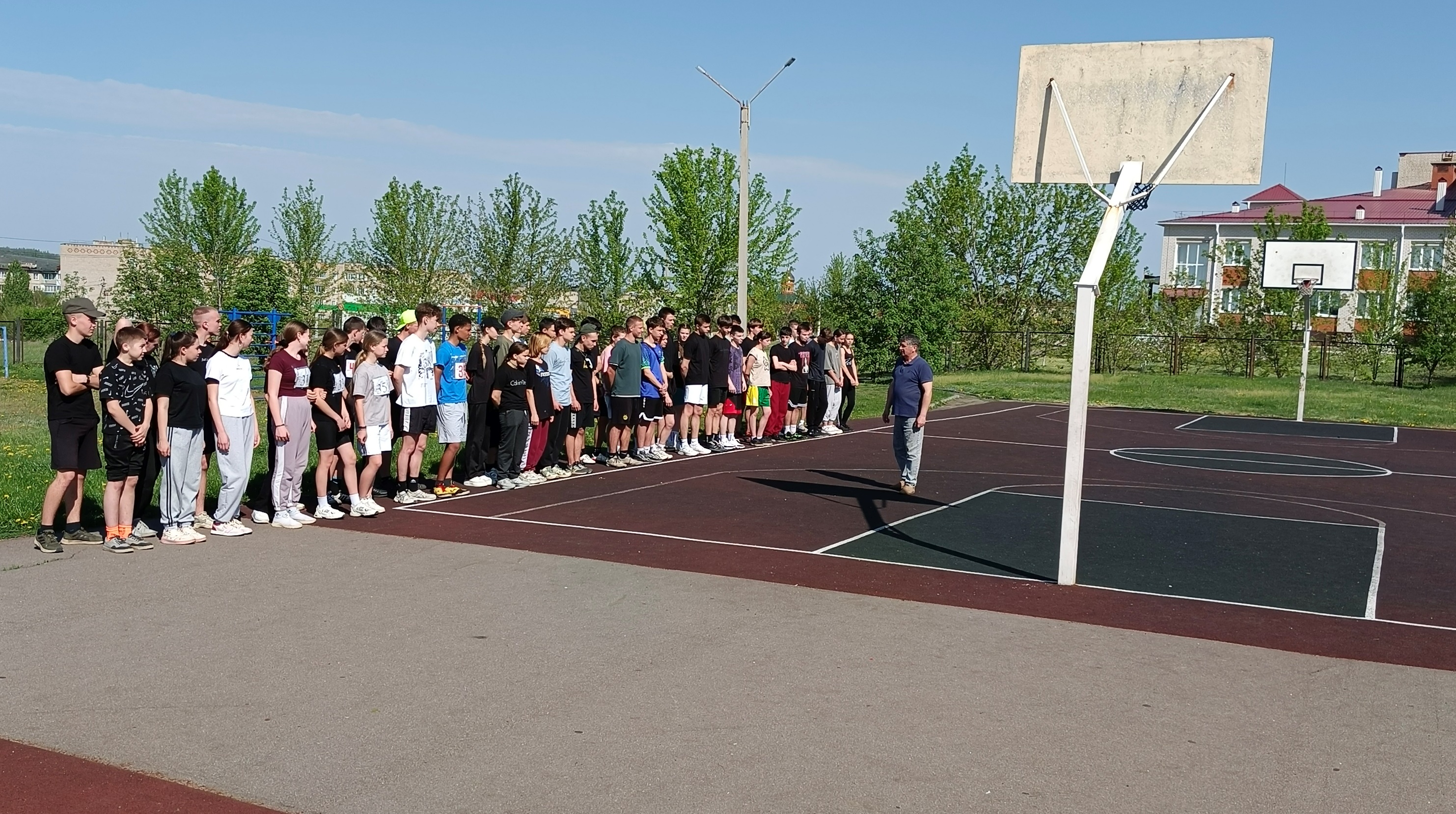 Соревнование по легкой атлетике. Сдача нормативов ГТО.